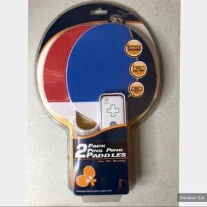 New Ping Pong Paddles for Nintendo Wii